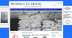 Desktop Screenshot of duongcattrang.com