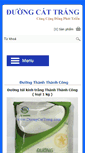 Mobile Screenshot of duongcattrang.com