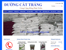 Tablet Screenshot of duongcattrang.com